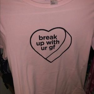 Arianna Grande break up with your GF shirt
